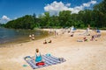 Sandy Beach at a Community Park